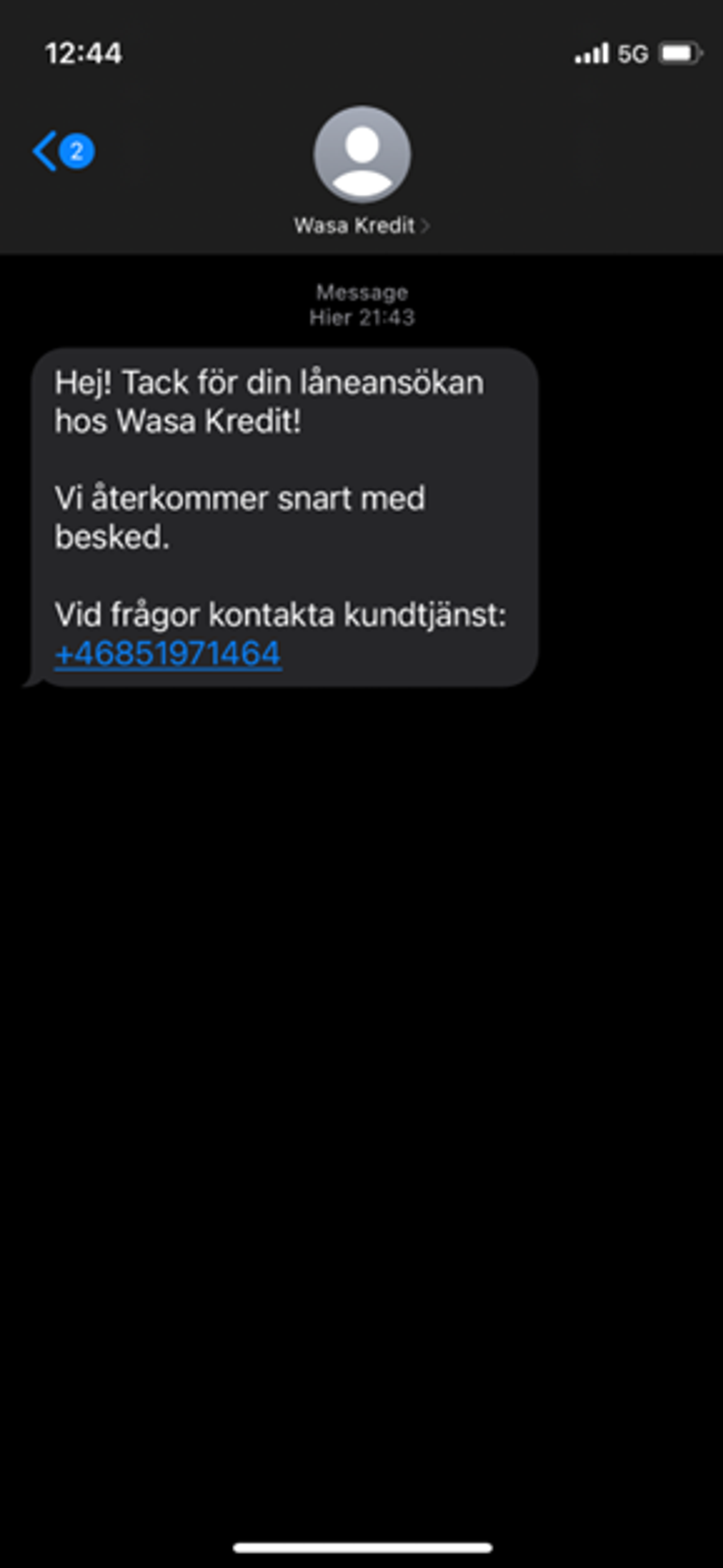 Just nu förekommer det utskick av falska sms som utger sig att komma ifrån Länsförsäkringar