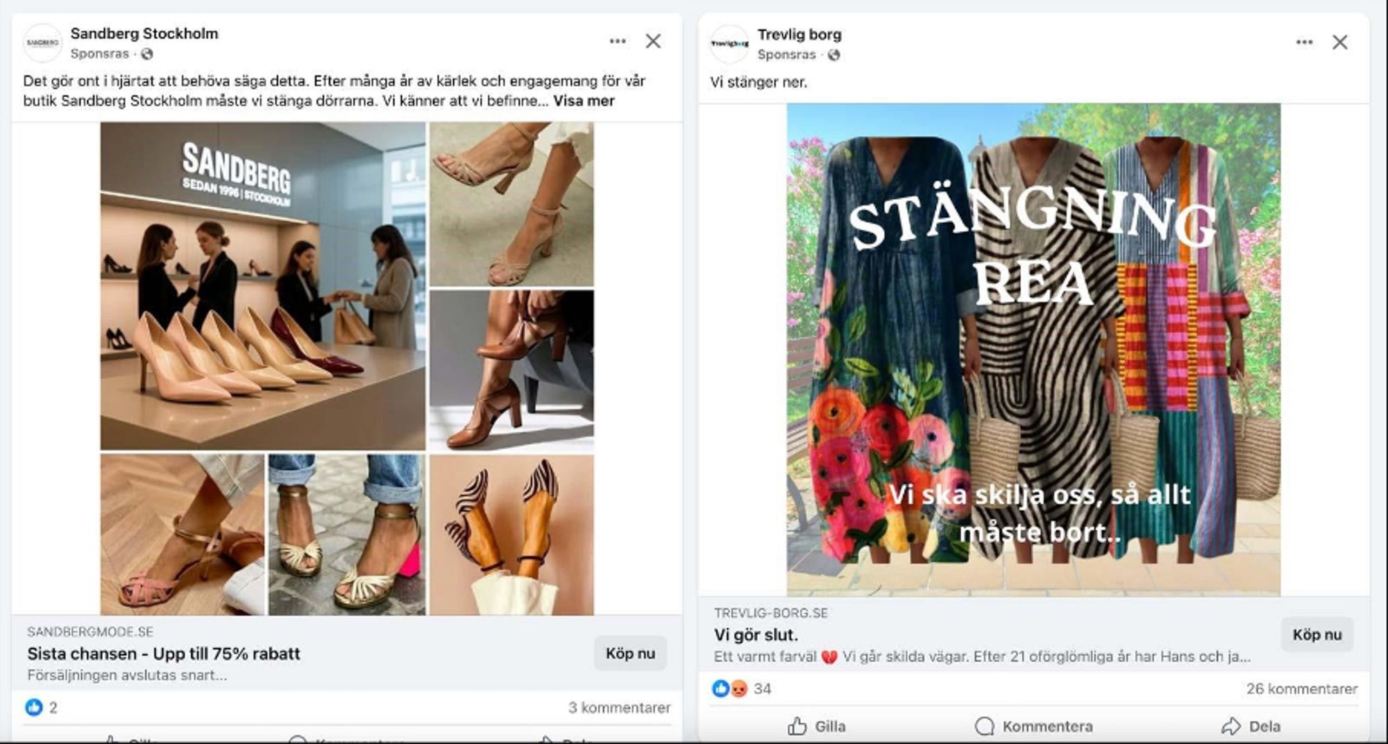 SSF varnar för falska butiksutförsäljningar