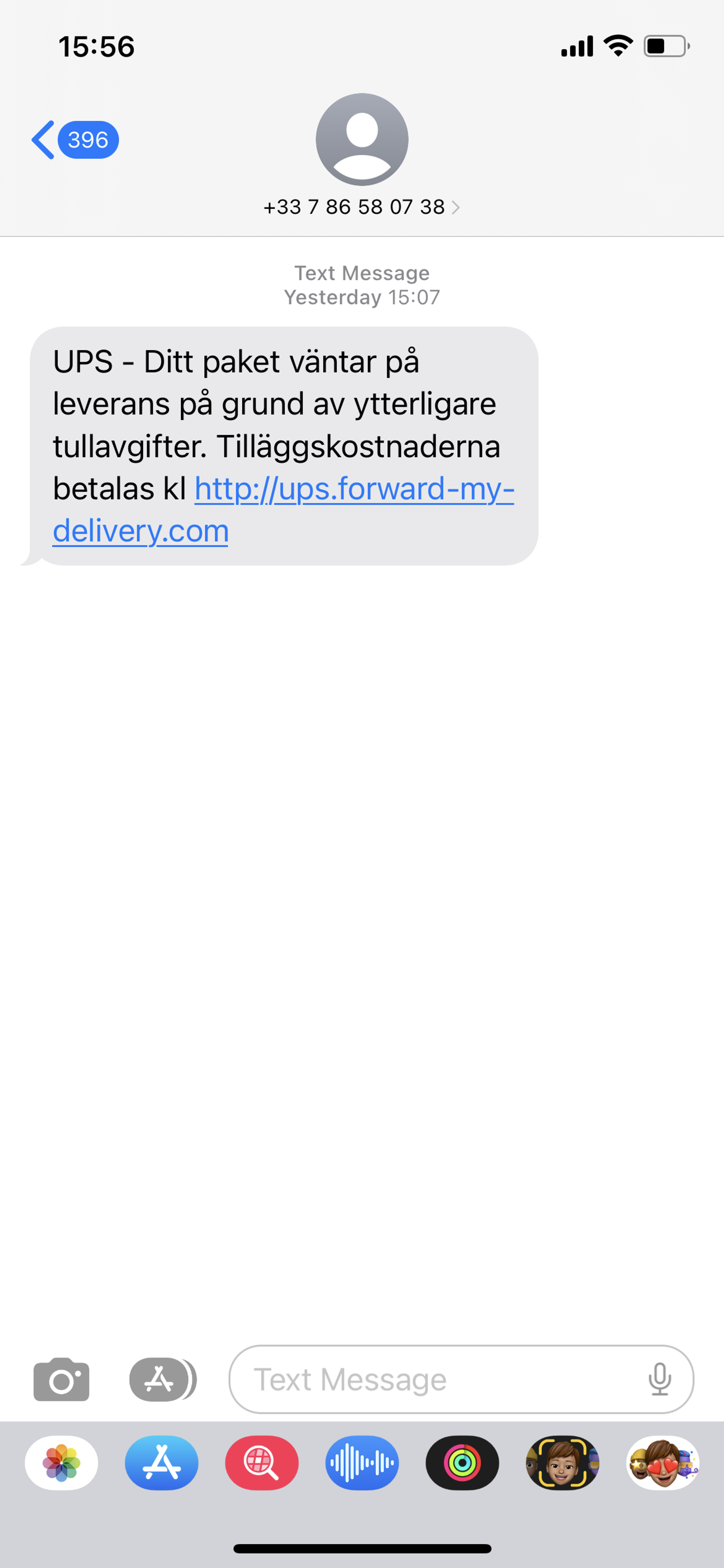 Se upp för bluff-sms