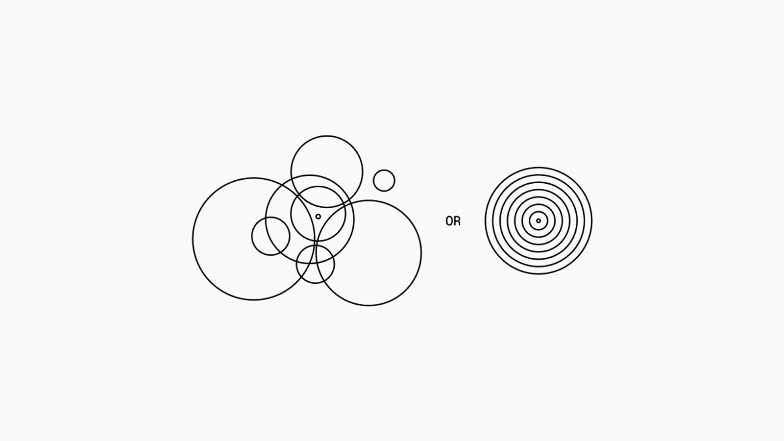 A line art representing the risks and chaos that comes with building an inhouse ledger vs working with a proven production-grade ledger solution like Blnk