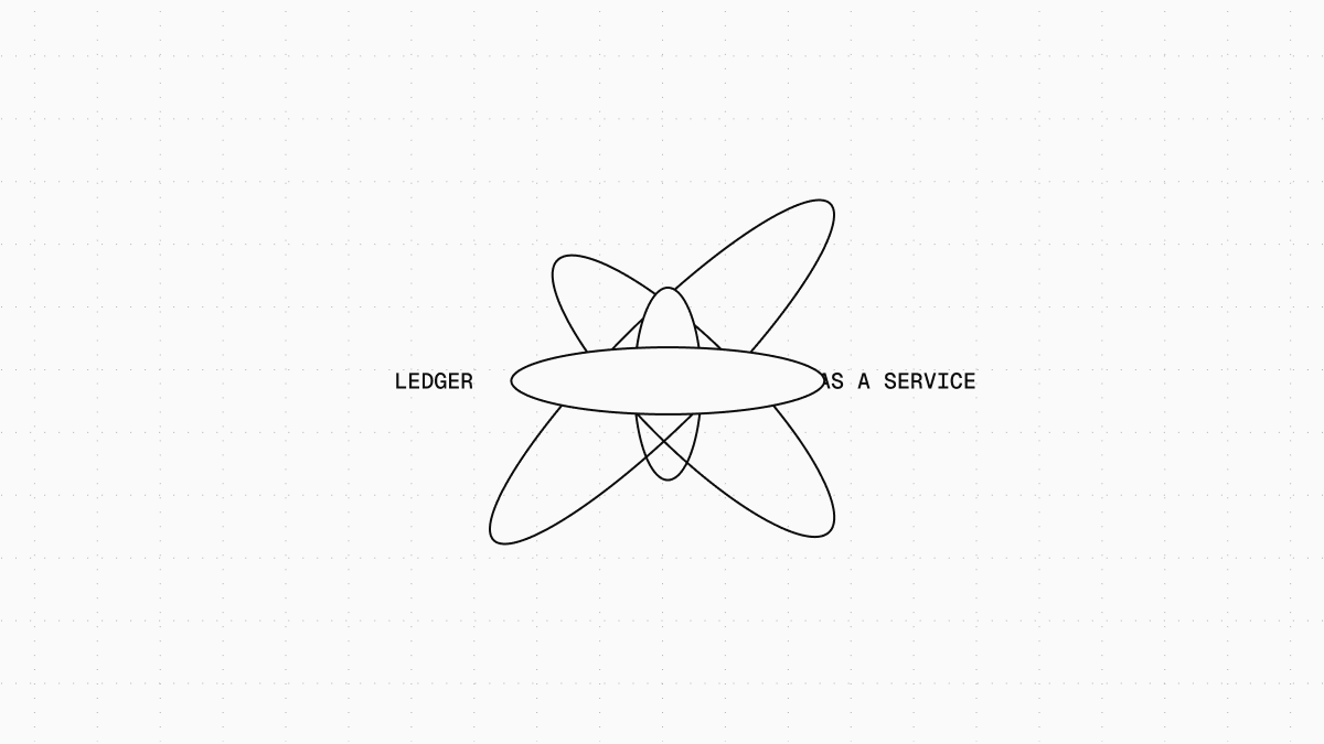 Why use ledger-as-a-service
