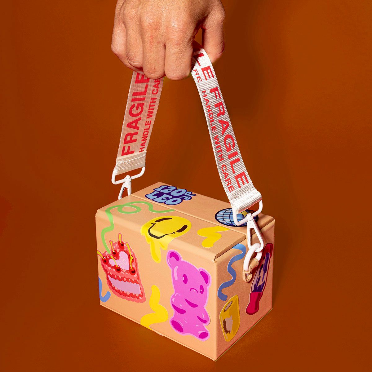 Nik Bentel Studio - The Shipping Box Bag Artist Series
