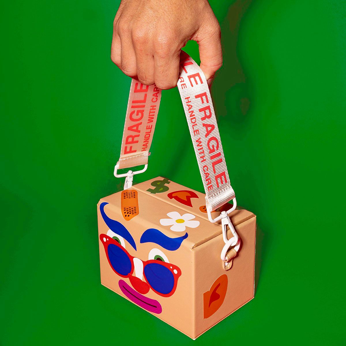 Nik Bentel Studio - The Shipping Box Bag Artist Series
