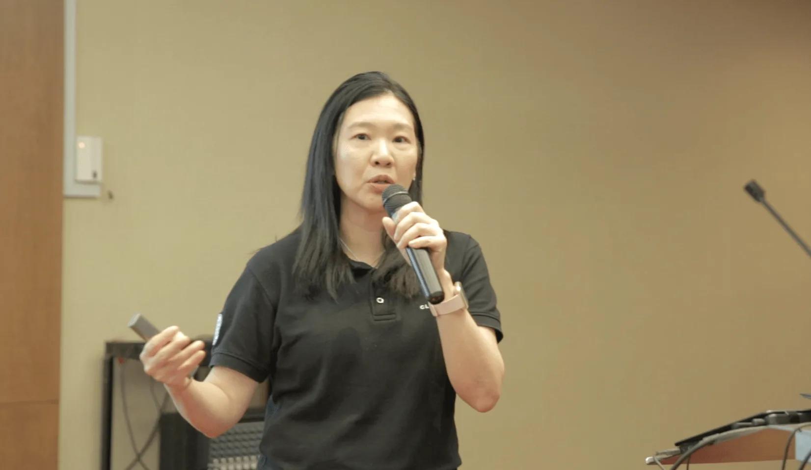 Chrisanthy Carlane of Cloudflare shared current cyber trends at Cyber Intelligence Asia 2020