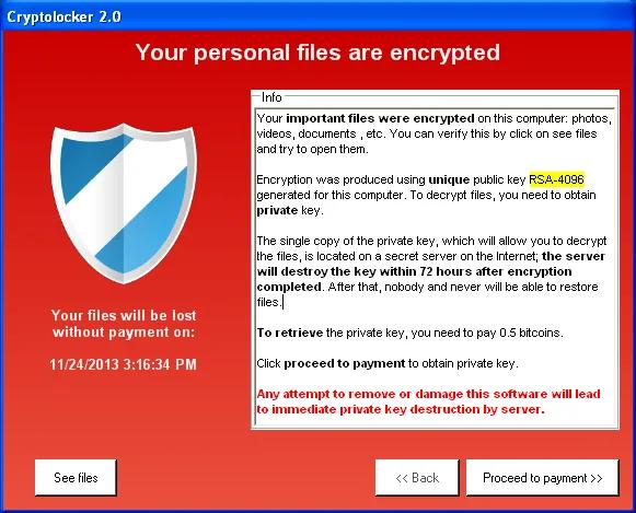 cryptolocker ransomware