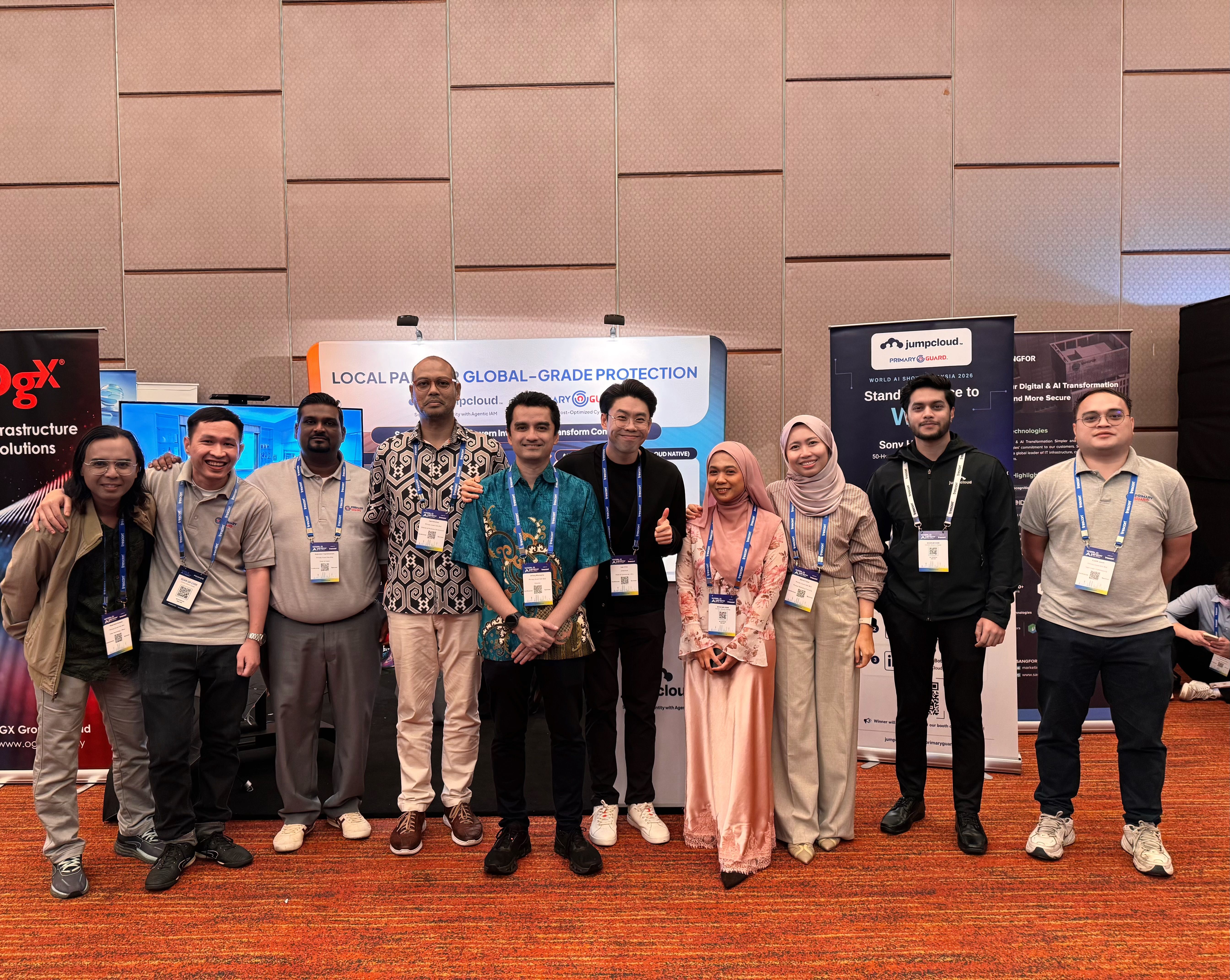 Primary Guard Wraps Up World AI Show Malaysia 2026 Alongside JumpCloud, Sangfor, and OGX