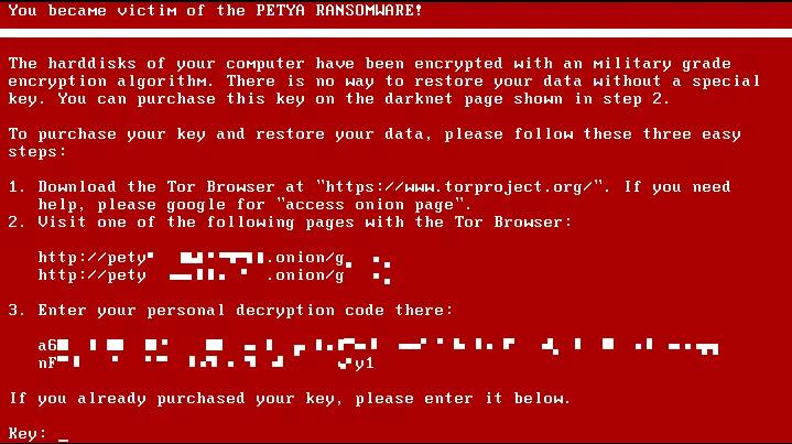 petya ransomware