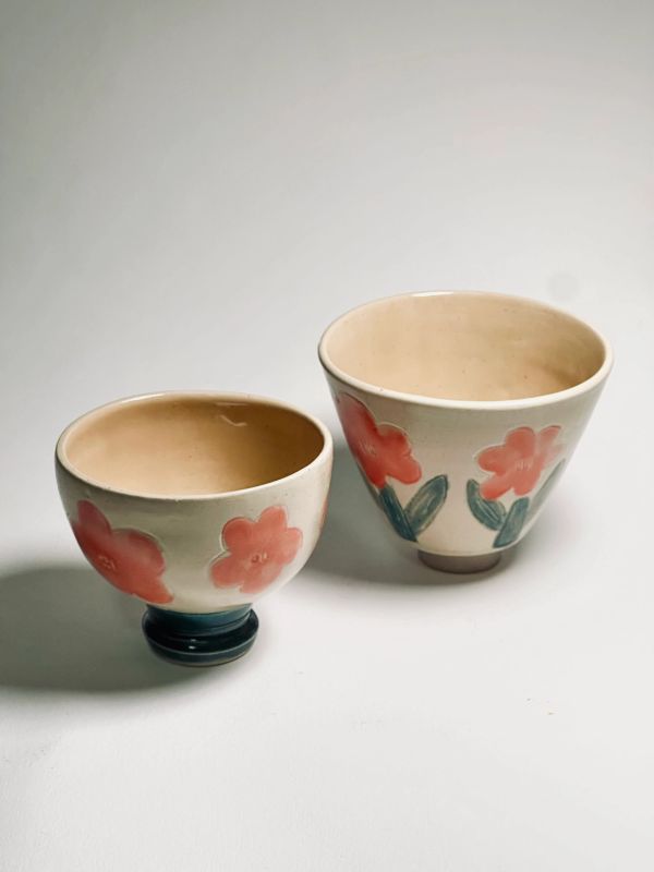 Flower Bowl Set