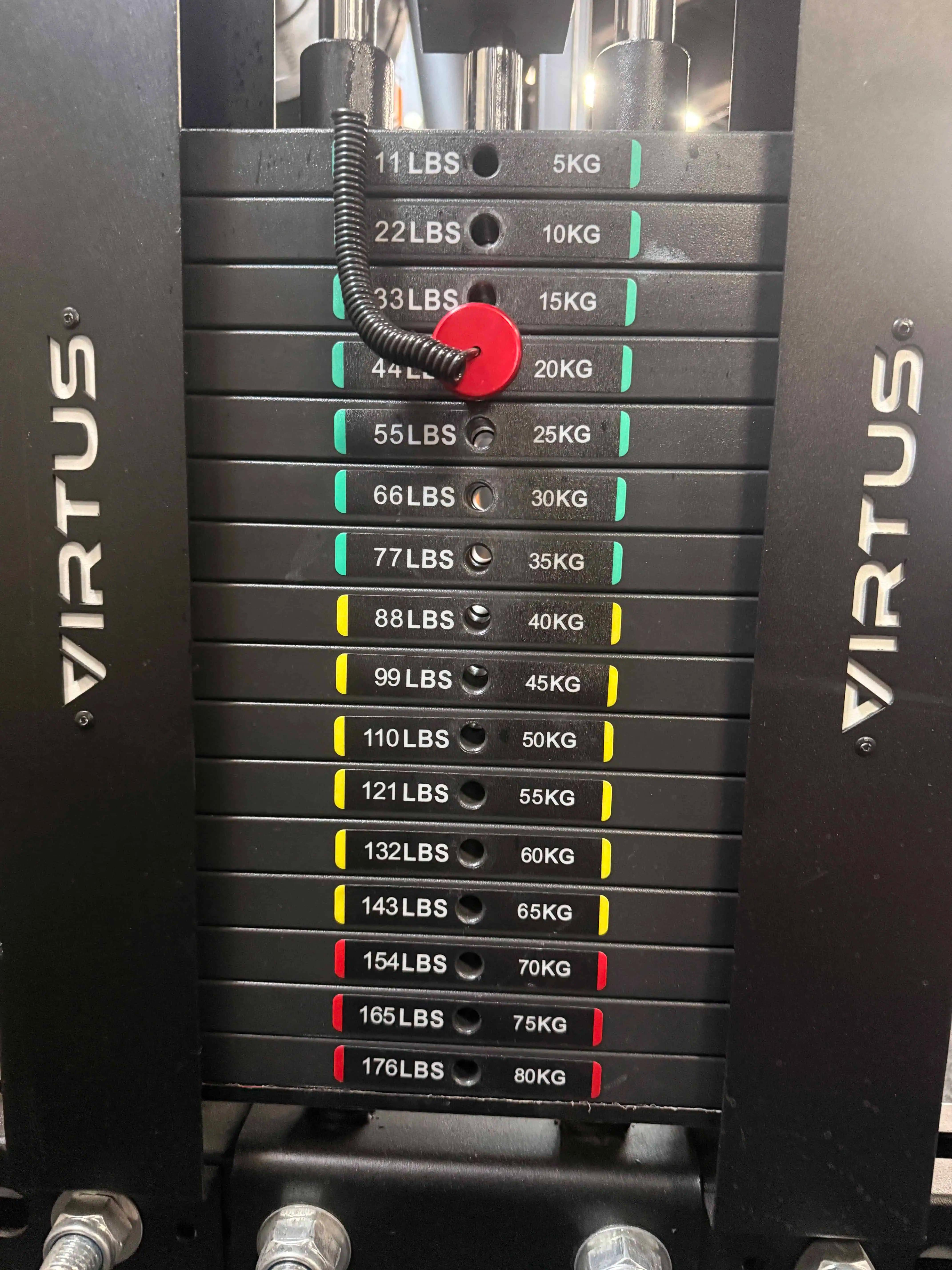 VIRTUS Perform Rack weight stack