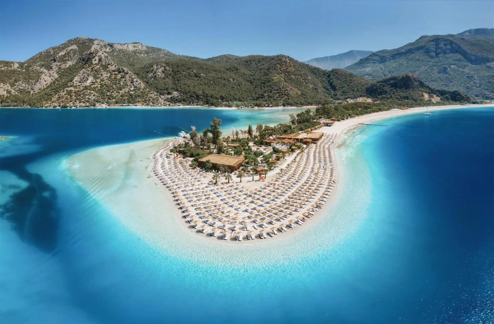 Laguna Azul de Ölüdeniz, Fethiye, Turquía