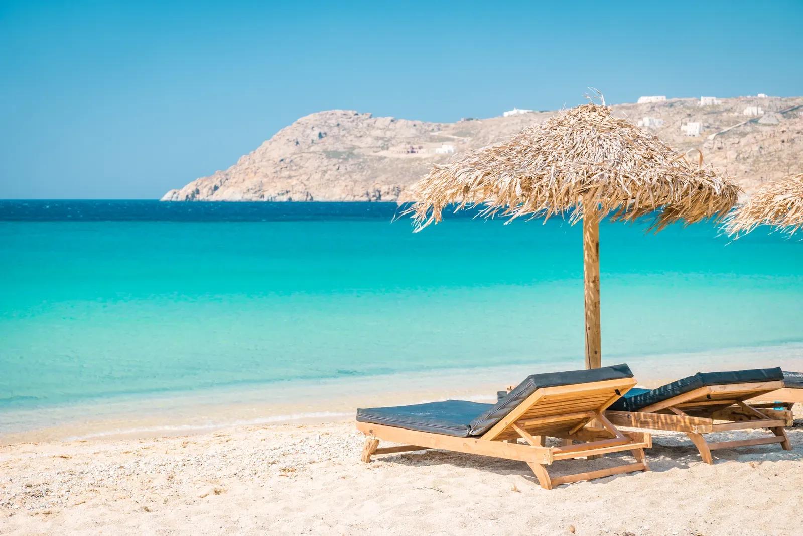 Beach, Mykonos, Greece