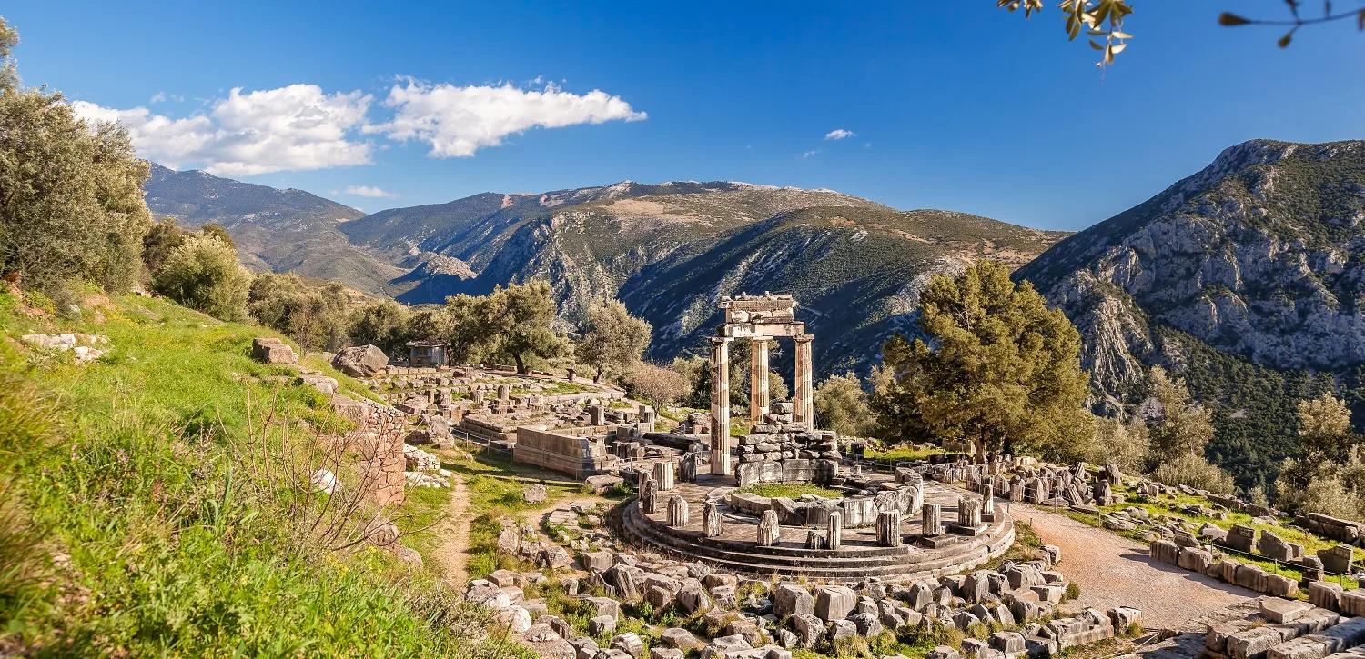 Tholos Of Delphi, Delphi, Greece