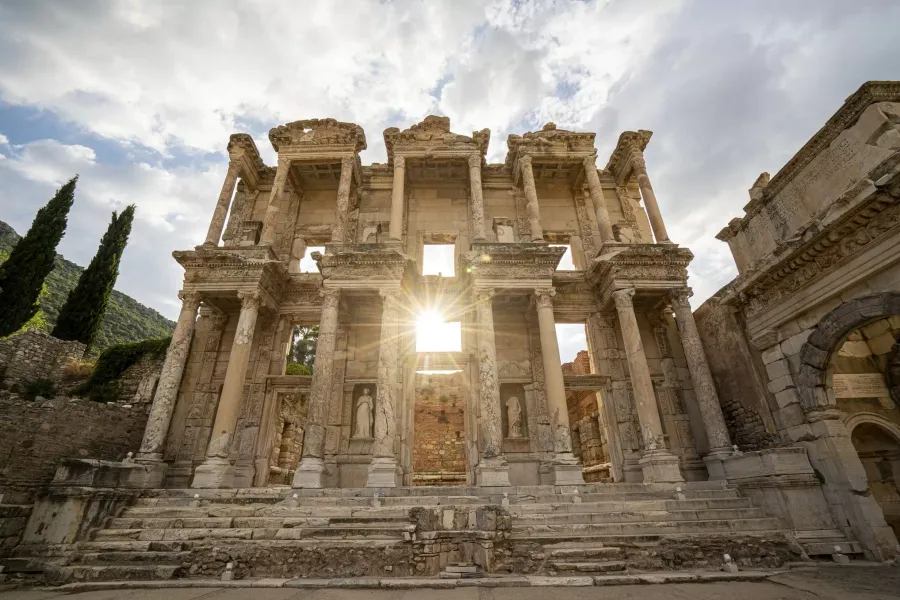 The Library of Celsus in Ephesus