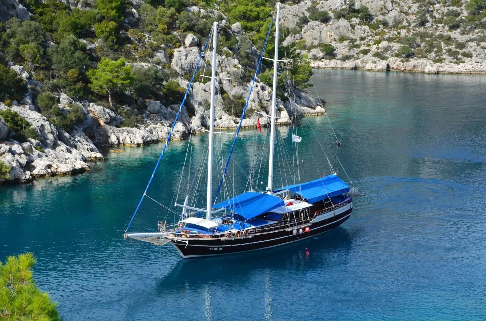 Gokova Gulf Gulet, Bodrum, Turkey