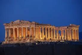 Parthenon Night, Athens, Greece