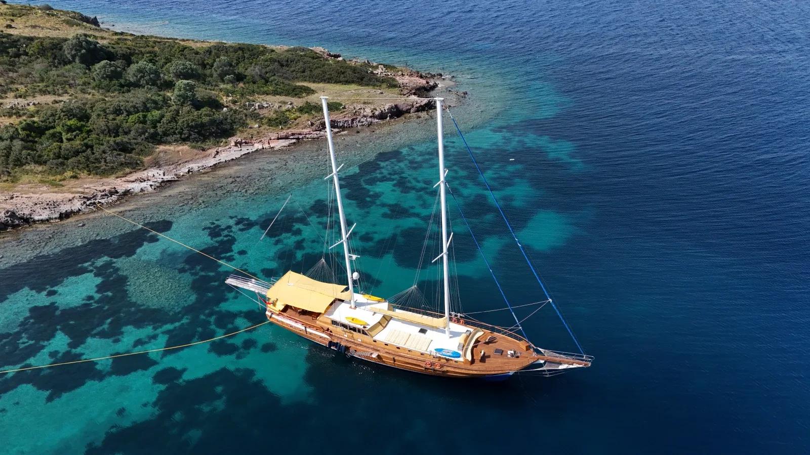 Aegean Star Gulet Yacht, Marmaris, Turkey