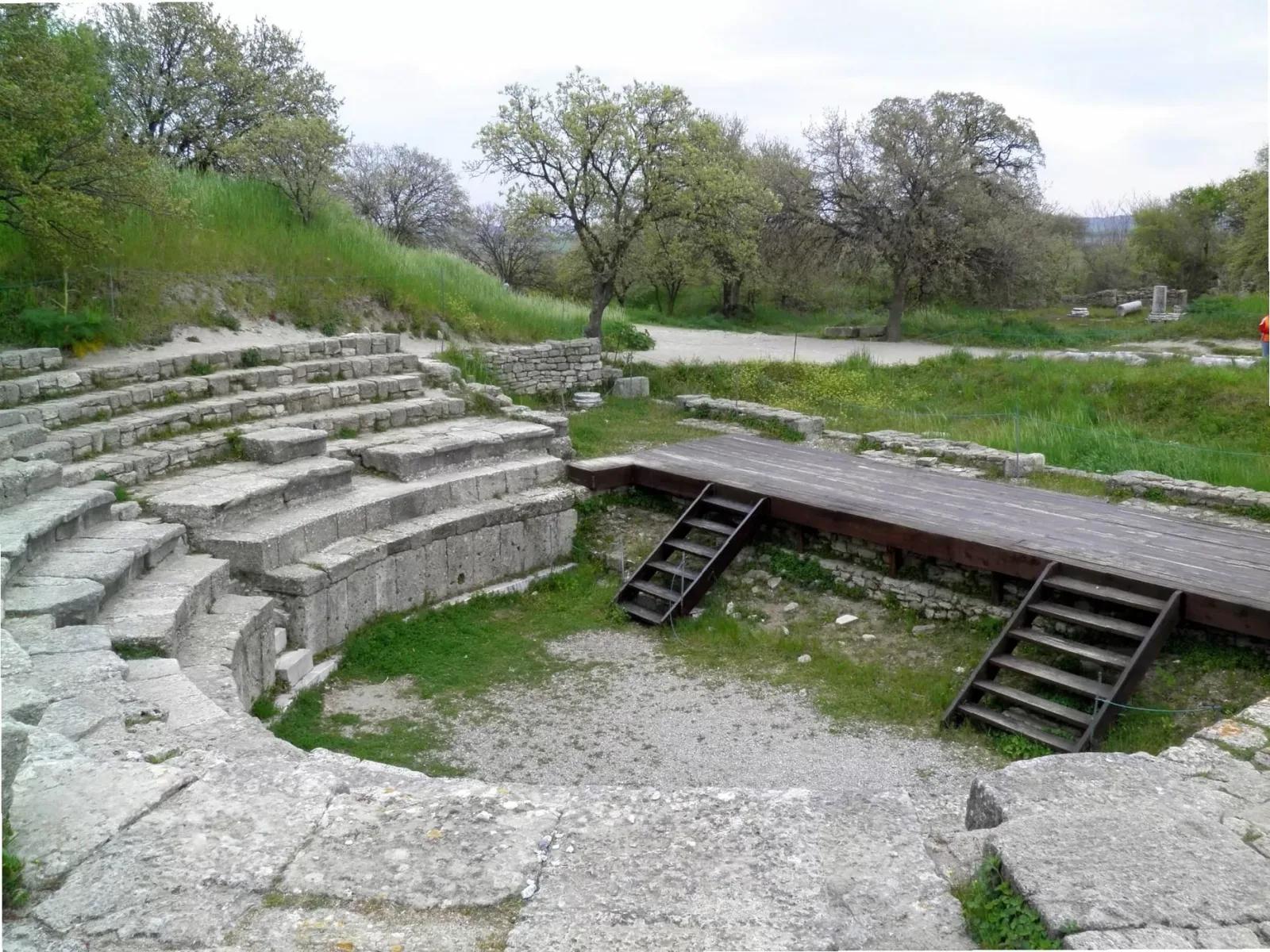 Ancient Odeon, Troy, Turkey