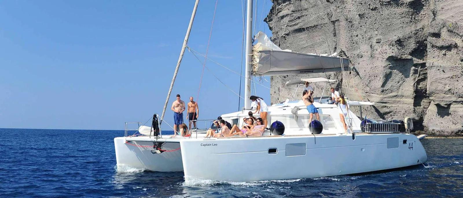 Catamaran Cruise, Santorini, Greece