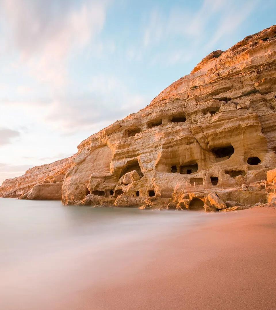 Caves Beach, Matala, Greece