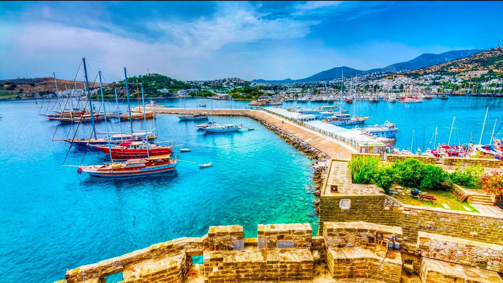 Castle Harbor View, Bodrum, Turkey