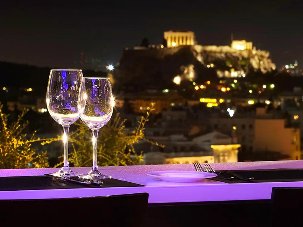 Acropolis Rooftop View, Athens, Greece