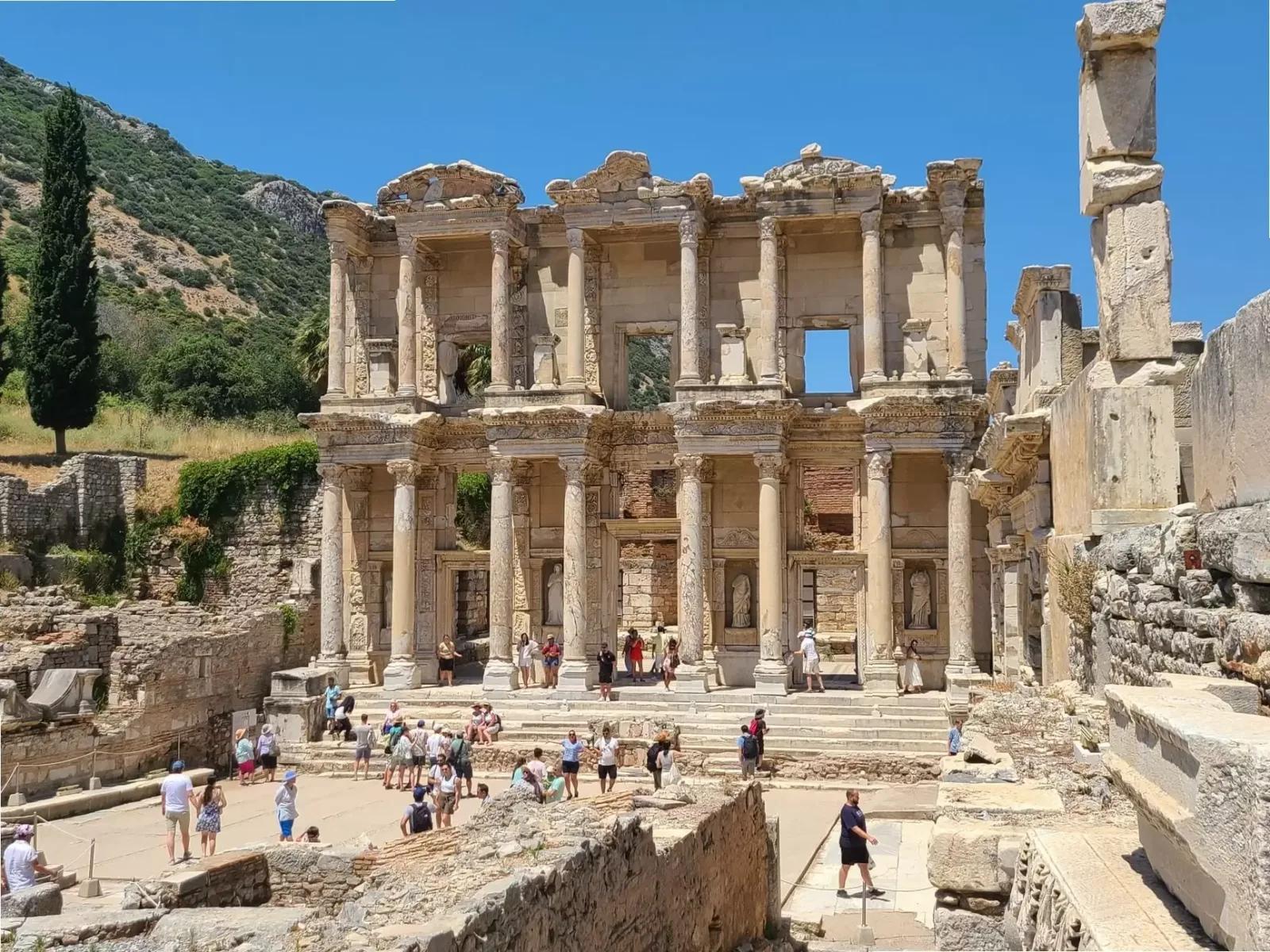 Library Of Celsus Facade, Ephesus, Turkey