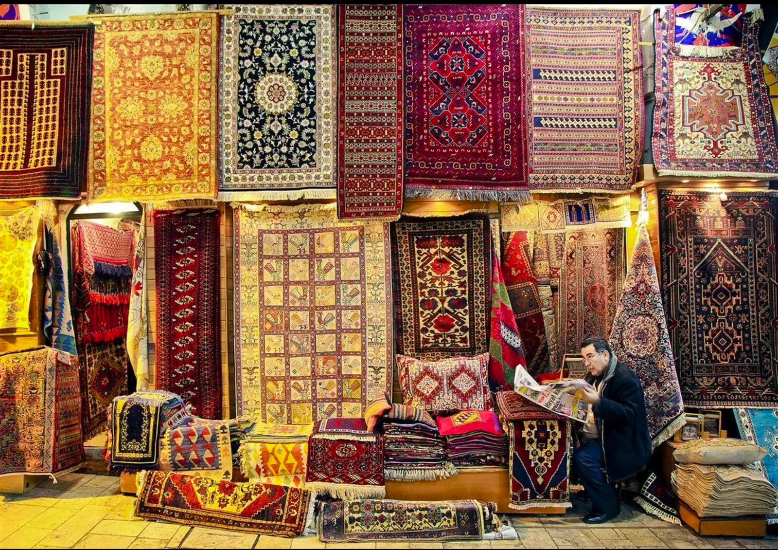 Grand Bazaar Carpets, Istanbul, Turkey