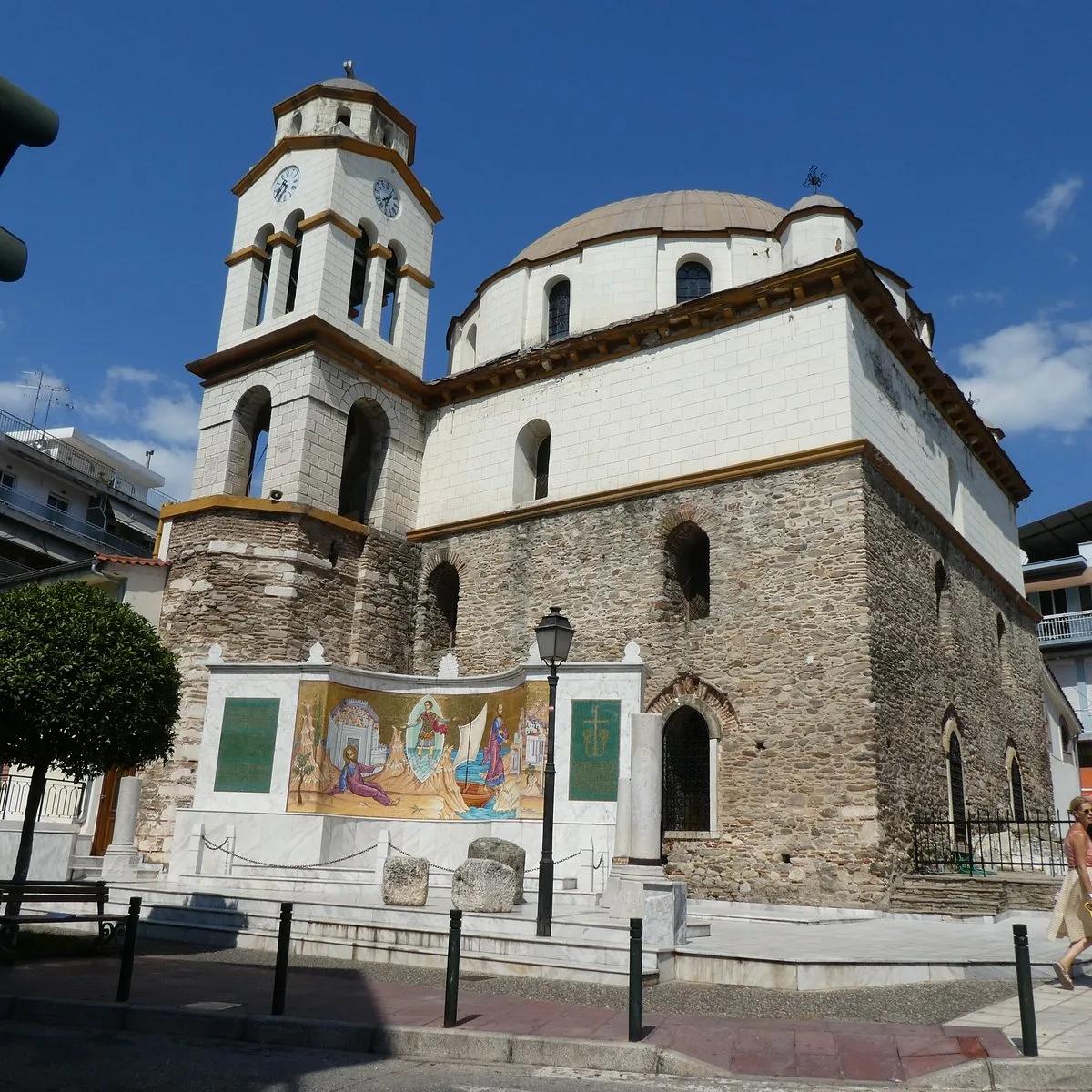 Saint Nicholas Church St Paul Monument, Kavala, Greece