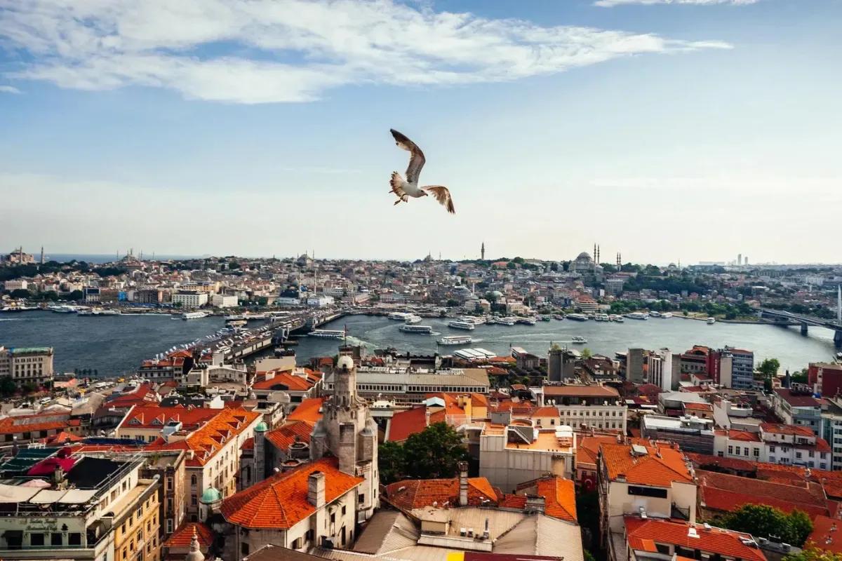 View From Galata Tower, Istanbul, Turkey