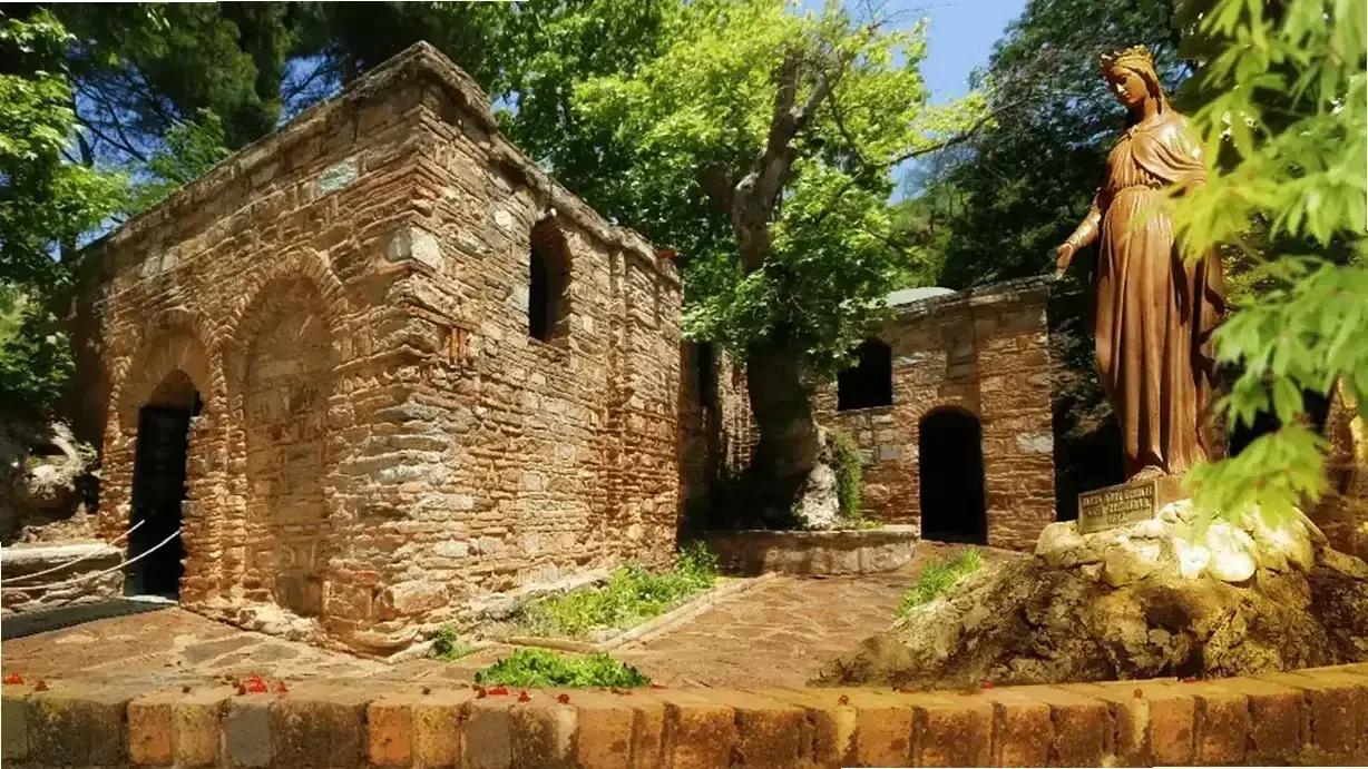 House Of The Virgin Mary Exterior, Selcuk, Turkey