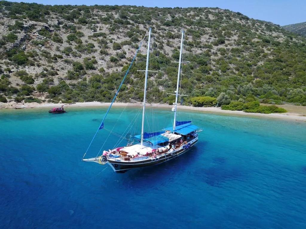 Gokova Gulf Blue Cruise Yacht, Bodrum, Turkey