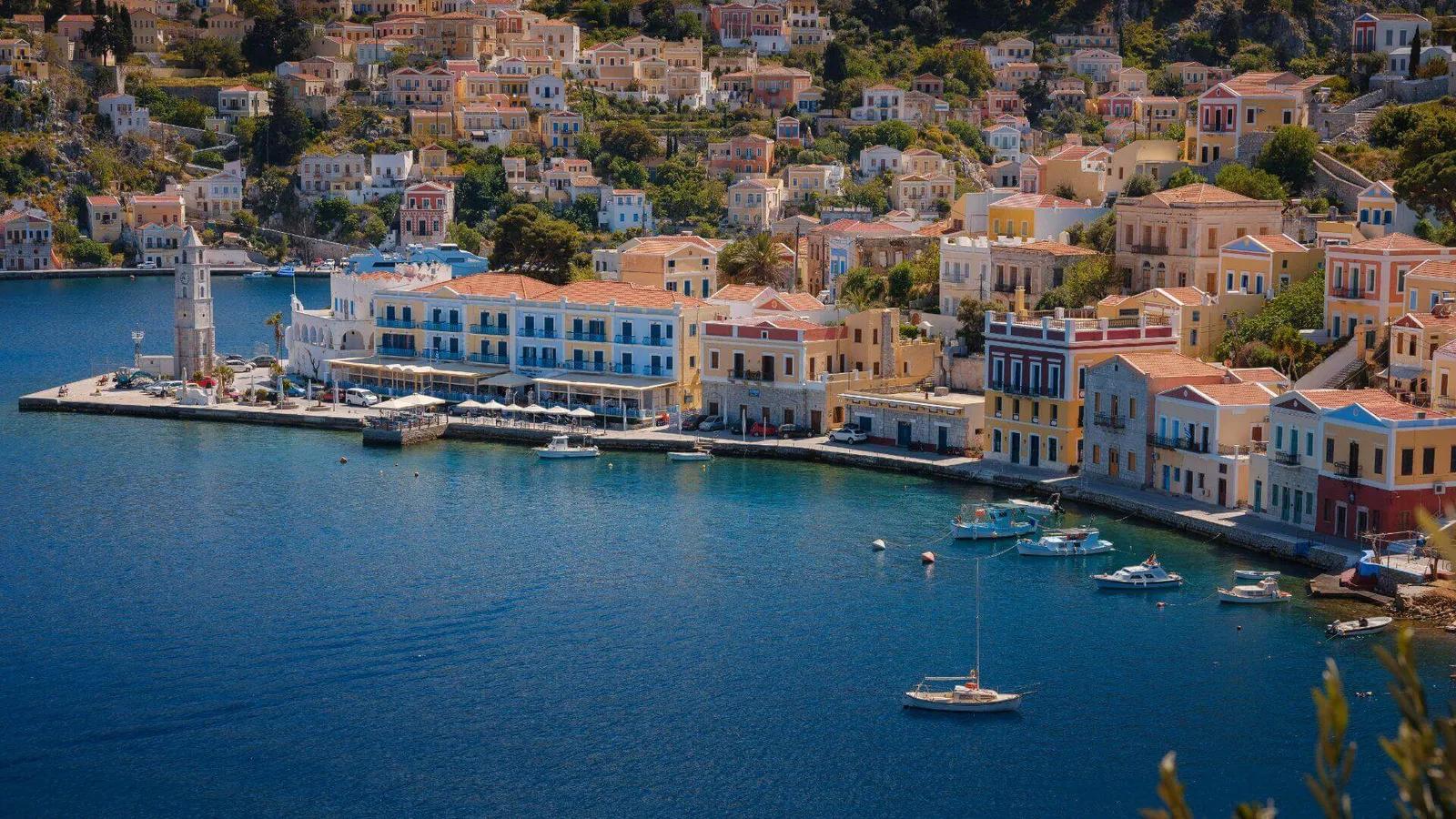 Harbor View, Symi, Greece