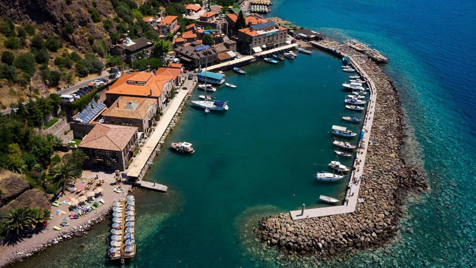 Ancient Harbor, Assos, Turkey