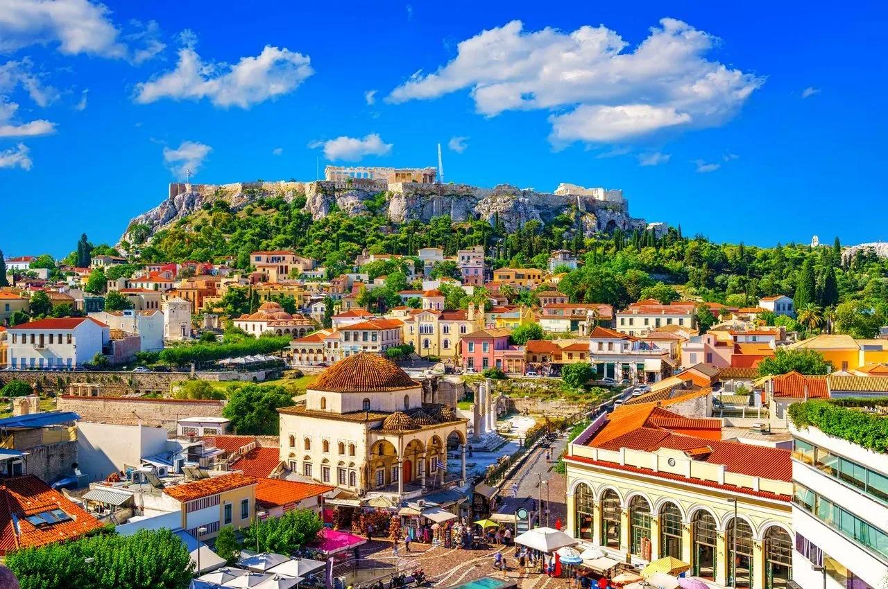 Acropolis Overlook, Athens, Greece