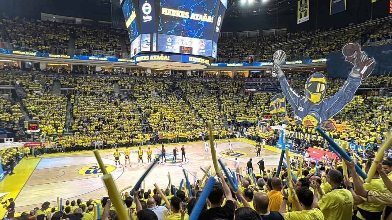 Fenerbahçe Basketball Game, Istanbul, Turkey