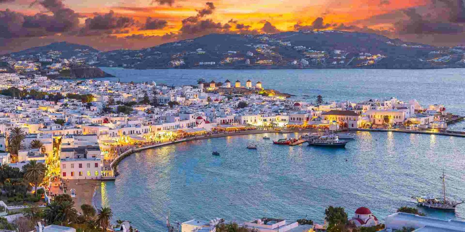 Old Port Sunset, Mykonos, Greece