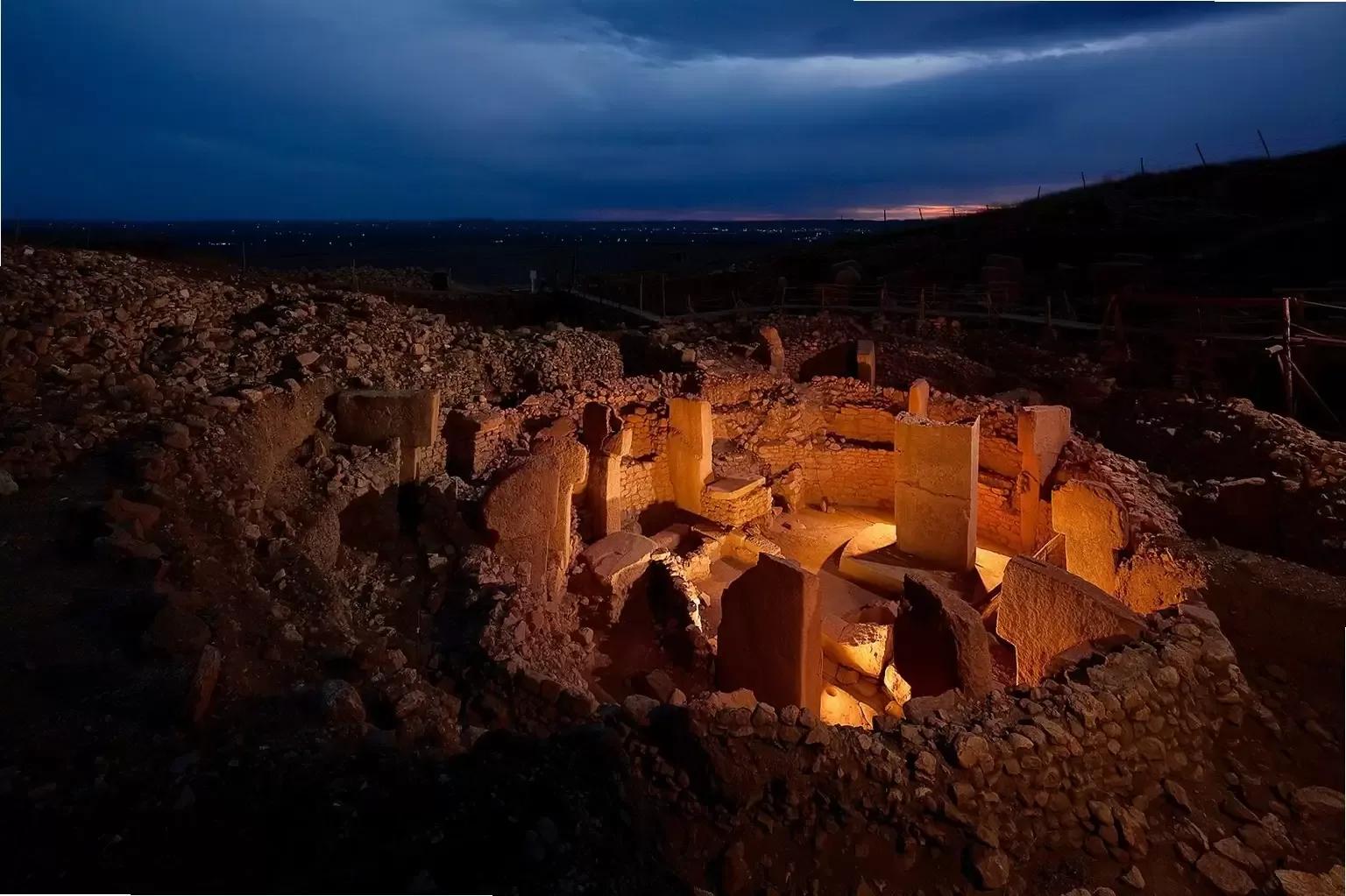 Gobekli Tepe Night View, Sanliurfa, Turkey