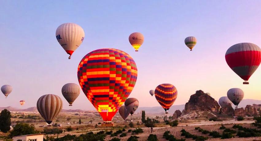 Hot Air Balloons, Cappadocia, Turkey