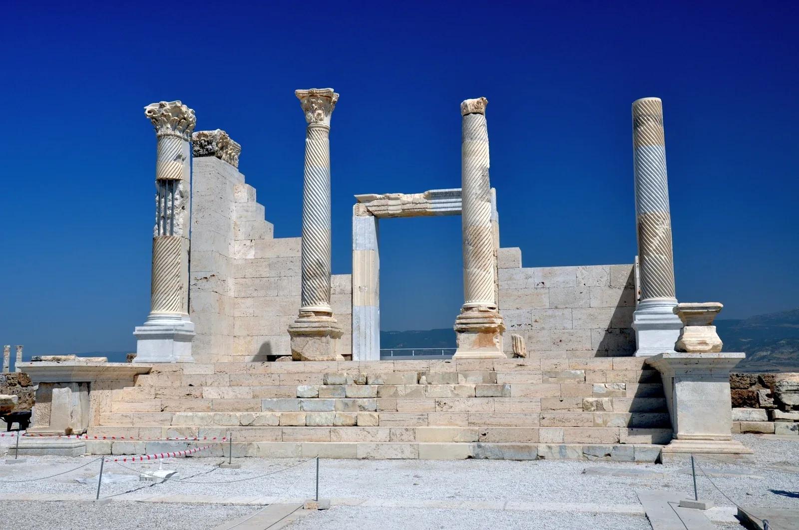 Temple A Ruins, Laodicea, Turkey