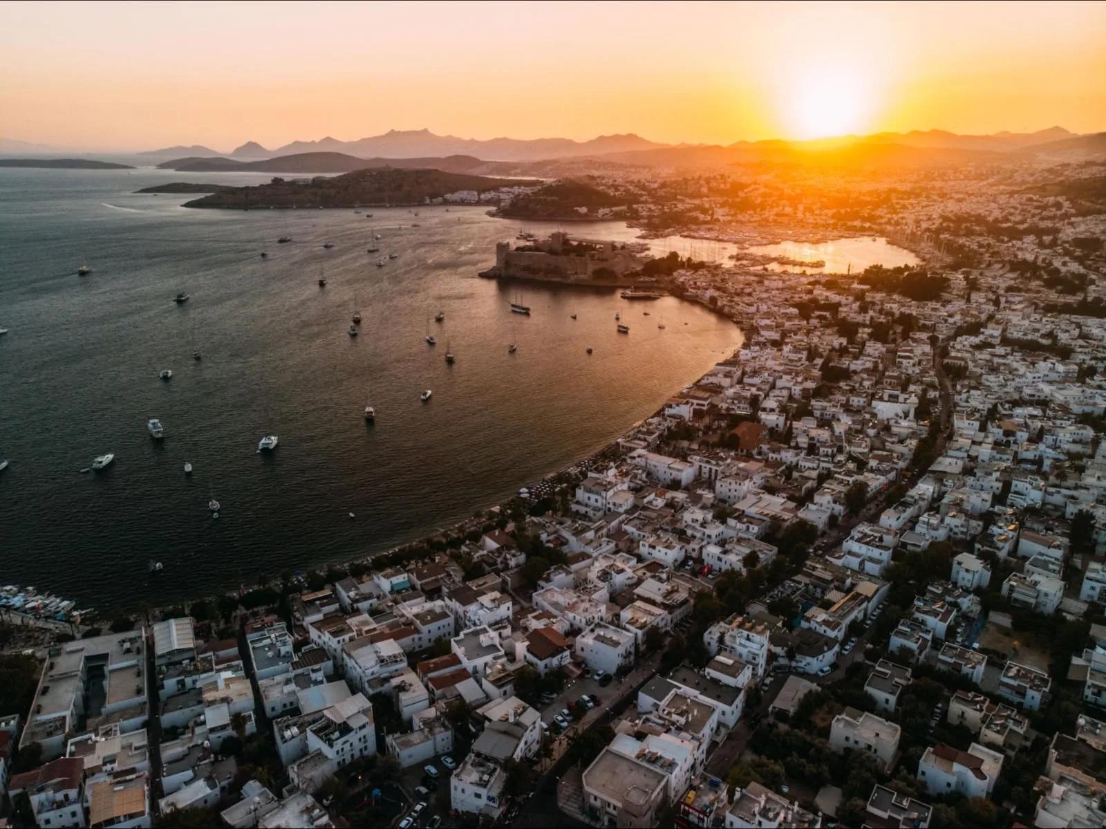 Bodrum Castle Sunset, Bodrum, Turkey