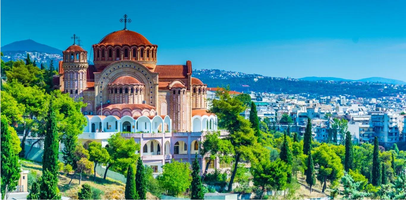 Church Of Saint Paul Exterior, Thessaloniki, Greece