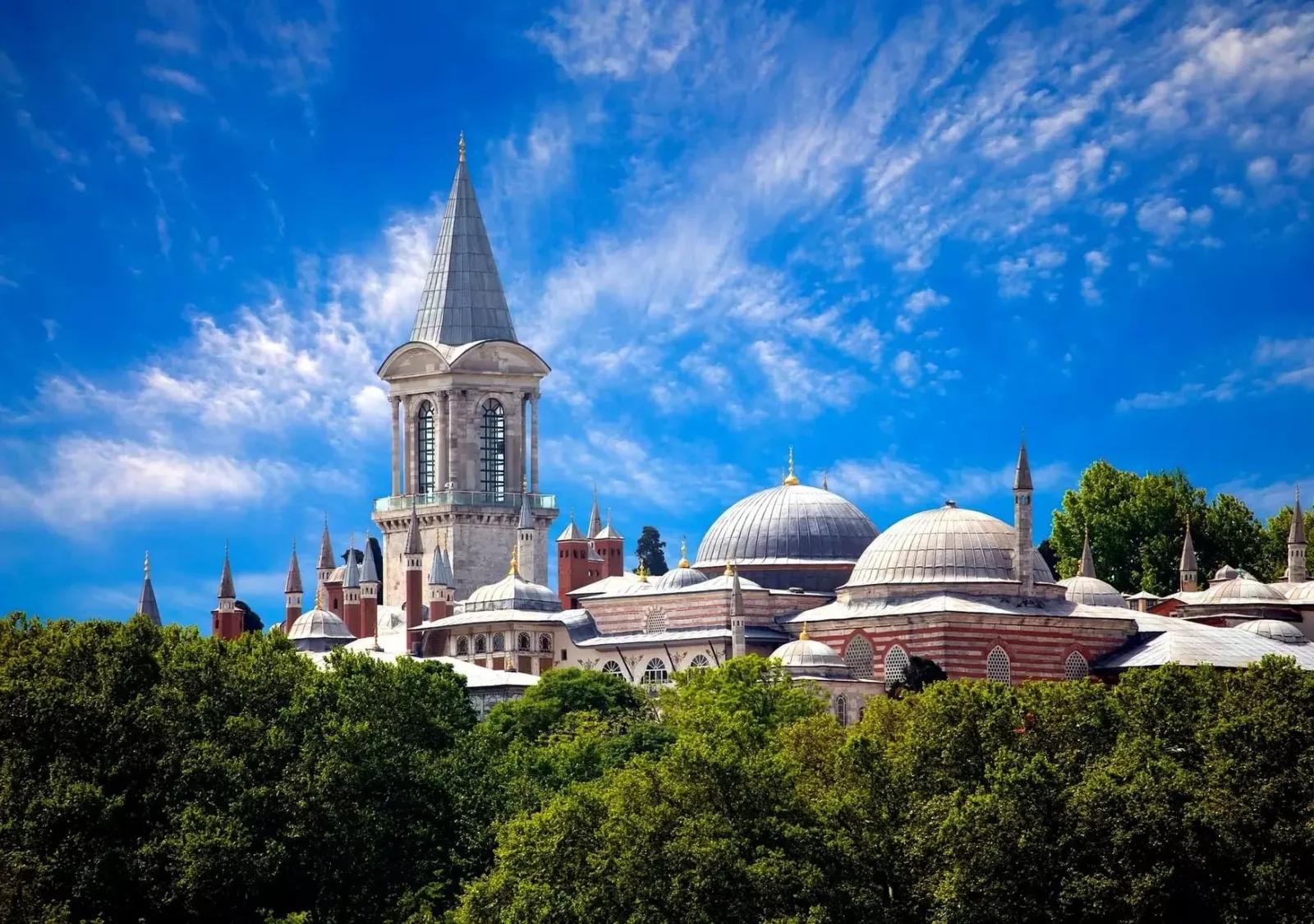 Topkapi Palace Tower Of Justice, Istanbul, Turkey