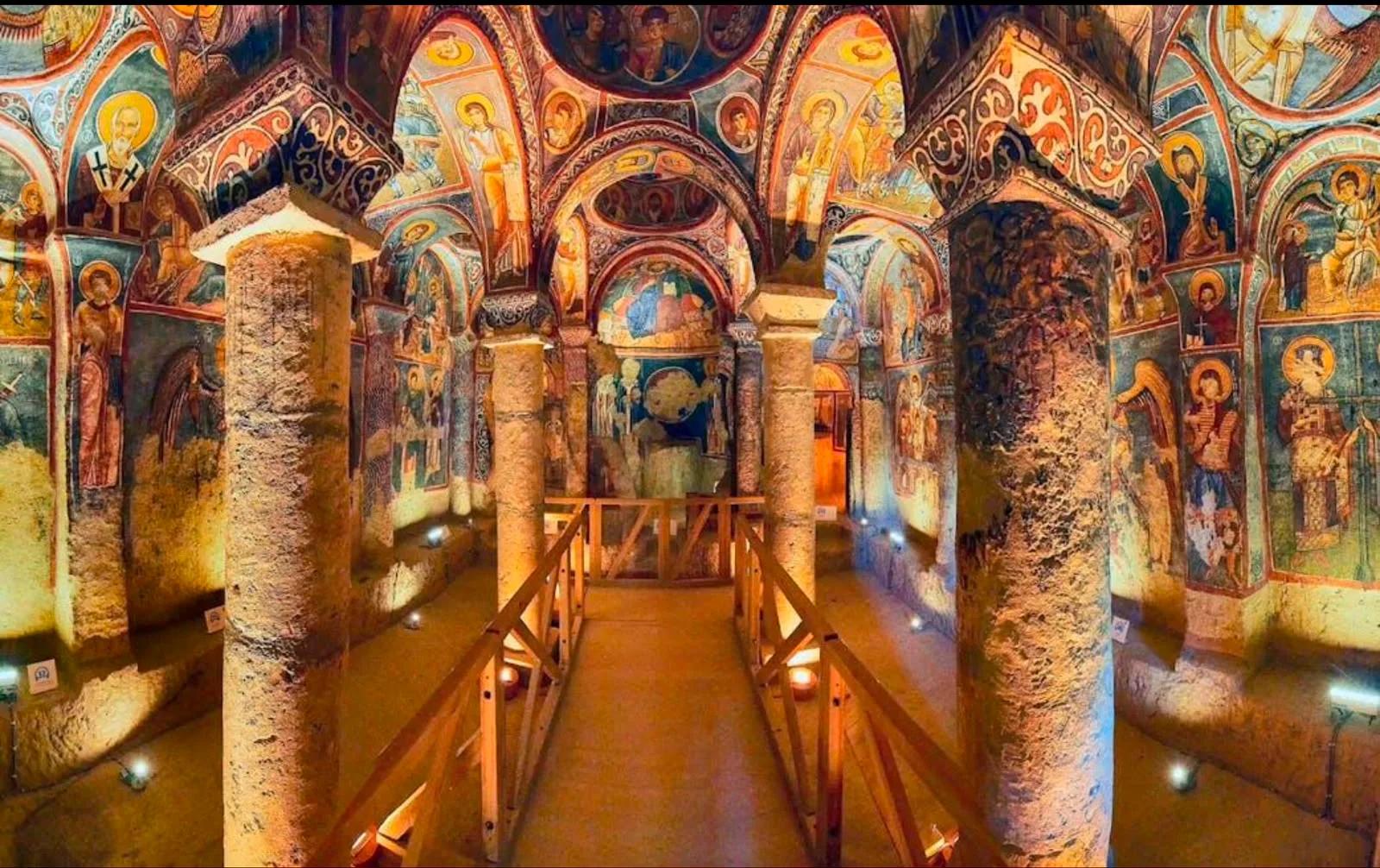 Göreme Cave Church Frescoes, Cappadocia, Turkey