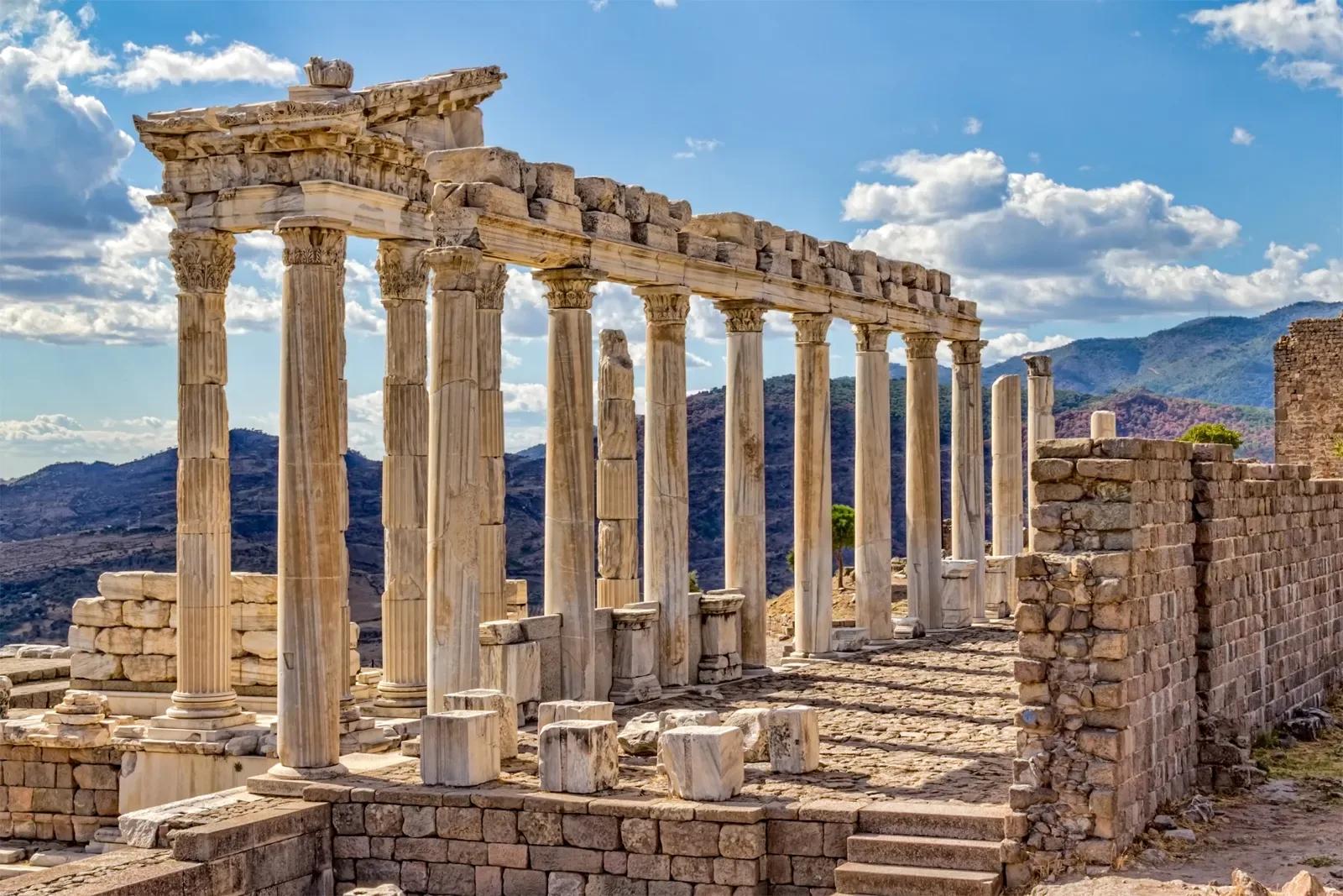 Temple Of Trajan, Bergama, Turkey