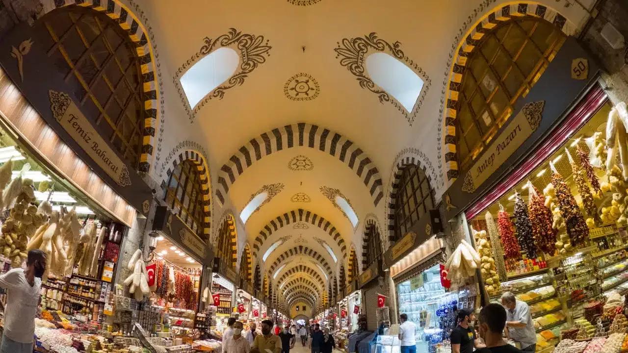 Spice Bazaar Interior, Istanbul, Turkey