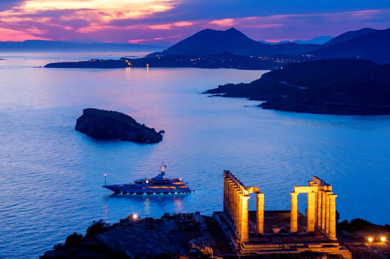 Temple Of Poseidon Cape Sounion, Athens, Greece