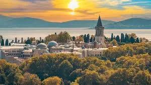 Topkapi Palace Sunset, Istanbul, Turkey