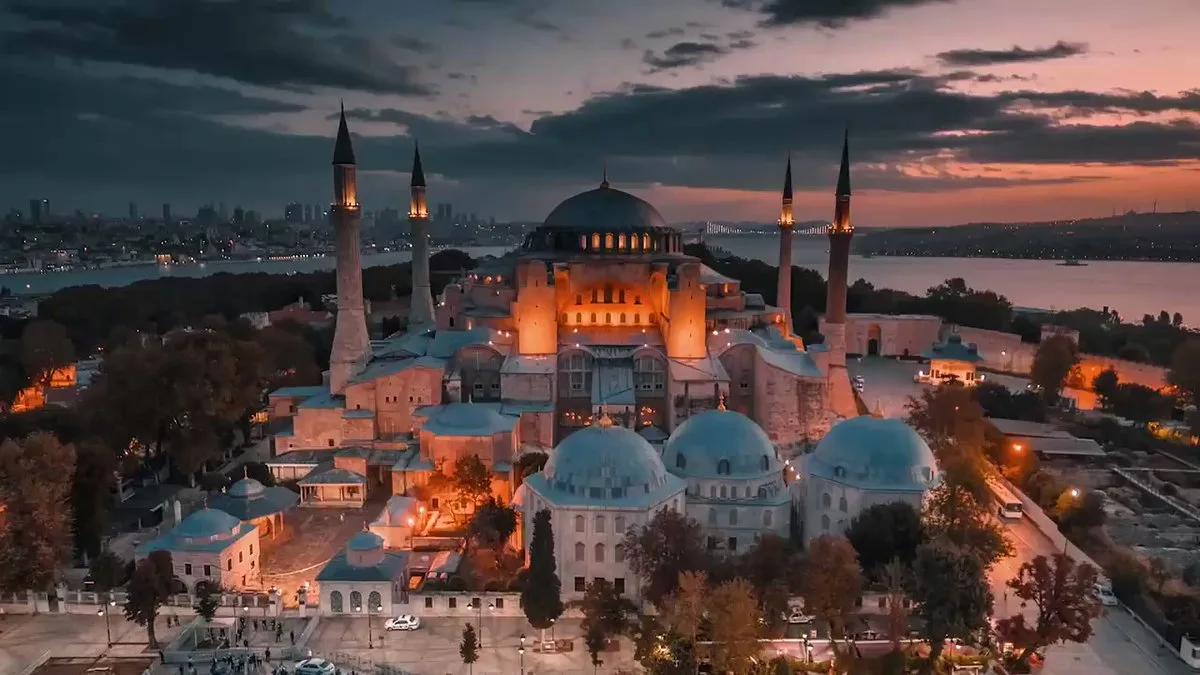 Hagia Sophia Sunset, Istanbul, Turkey