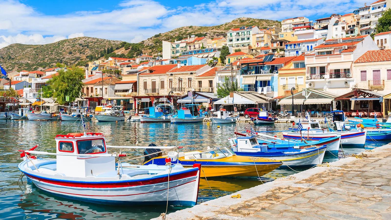 Pythagoreio Harbor, Samos, Greece