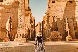 Luxor Temple Entrance, Luxor, Egypt